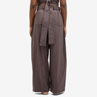 ST. Agni Women's Relaxed Pants in Chocolate Plum