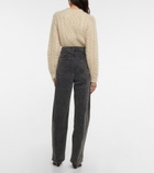 Isabel Marant - Vetea high-rise wide-leg jeans