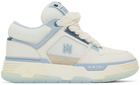 AMIRI White & Blue MA-1 Sneakers