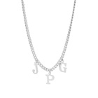 Jean Paul Gaultier Women's JPG Necklace in Silver