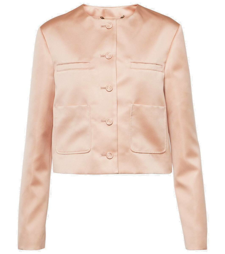 Photo: Altuzarra Bernadette satin blazer