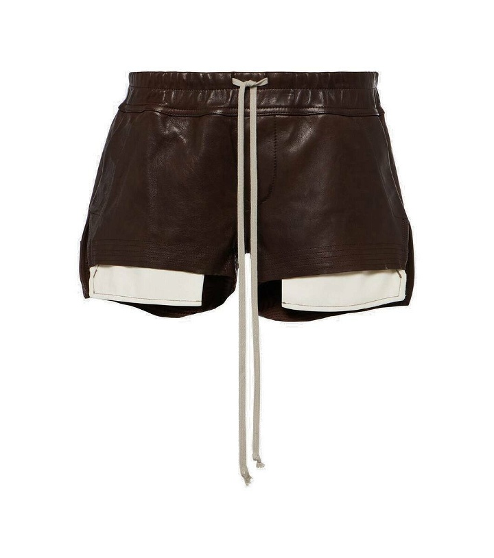 Photo: Rick Owens Leather boxers