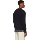 Studio Nicholson Navy Sorello Sweater