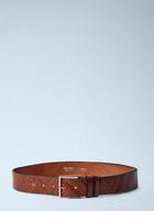 Max Mara Braided Leather Belt
