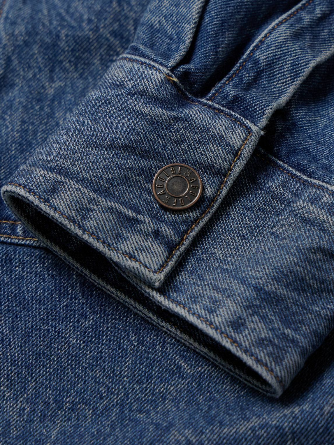 AGOLDE - Atticus Denim Shirt - Blue