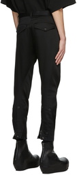 Julius Black Rayon Trousers