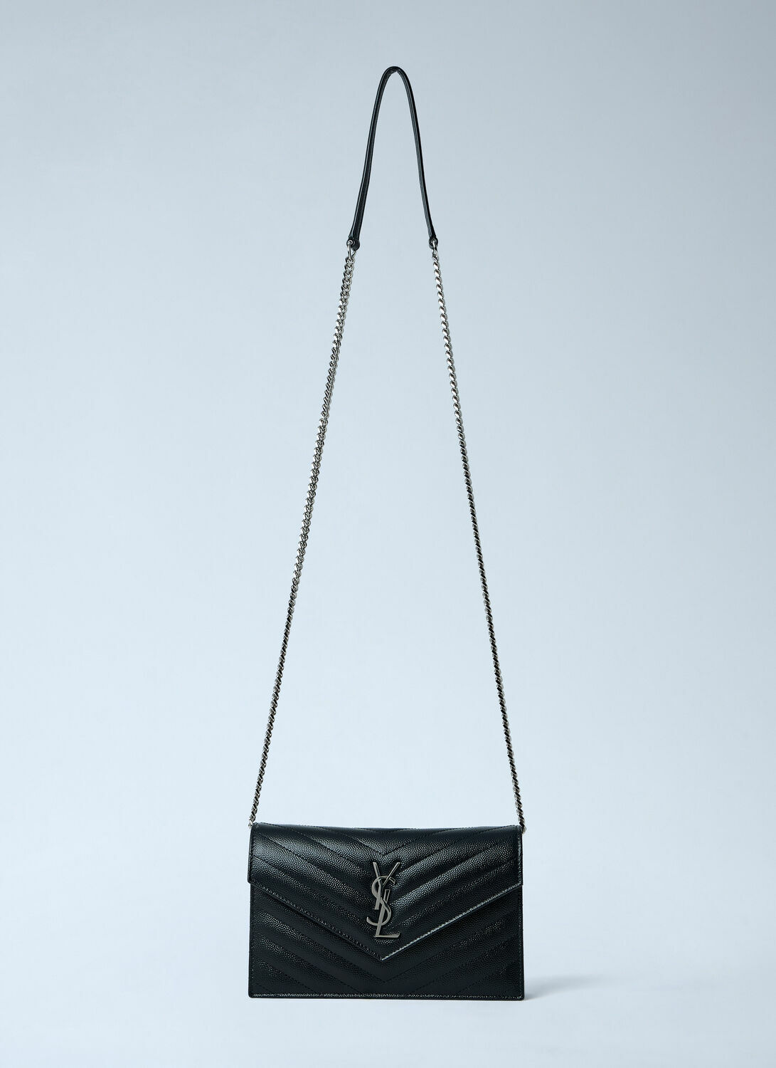 Saint Laurent Cassandre Envelop Chain Wallet