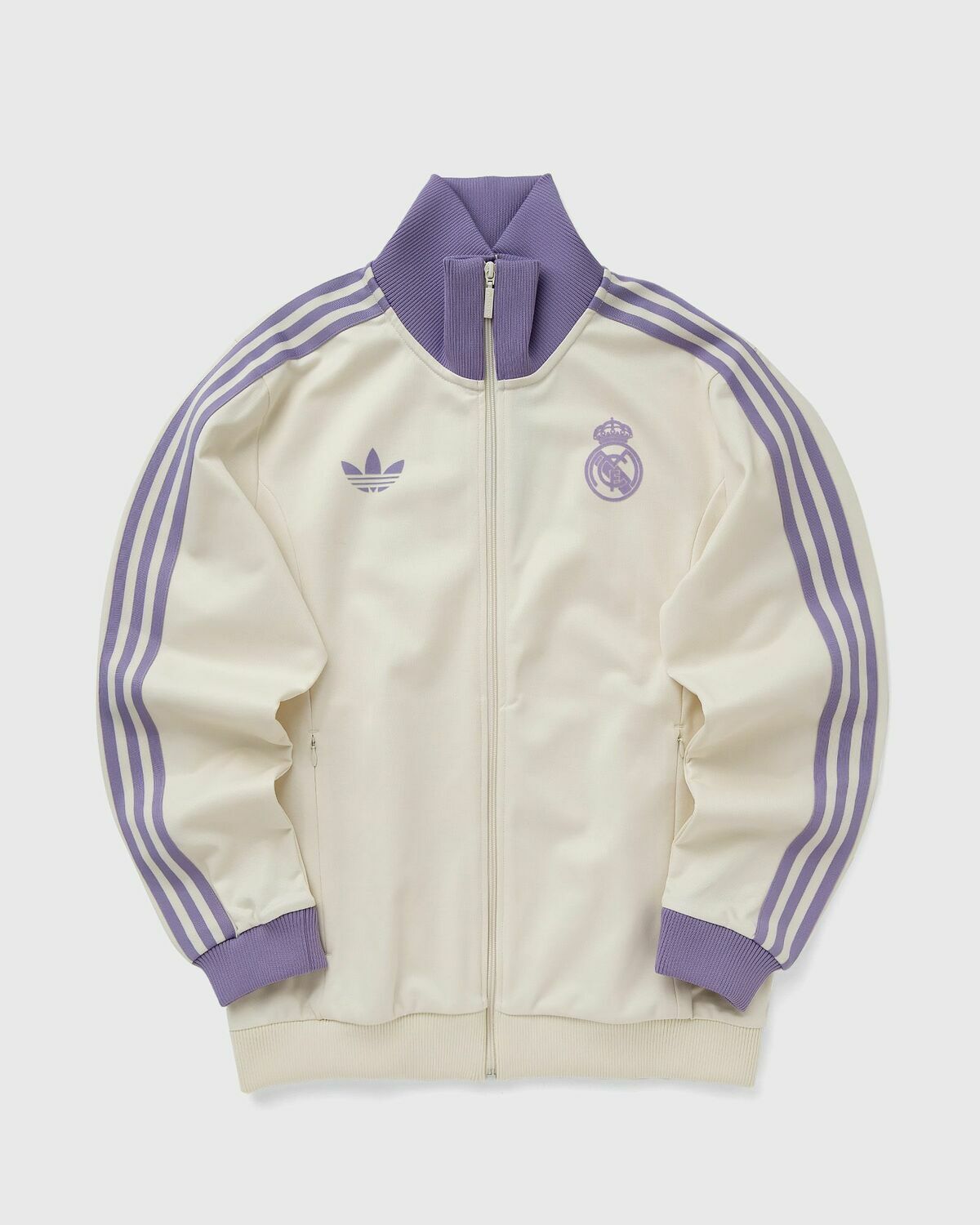 Adidas Real Madrid Originals Track Top Purple/Beige Track Jackets