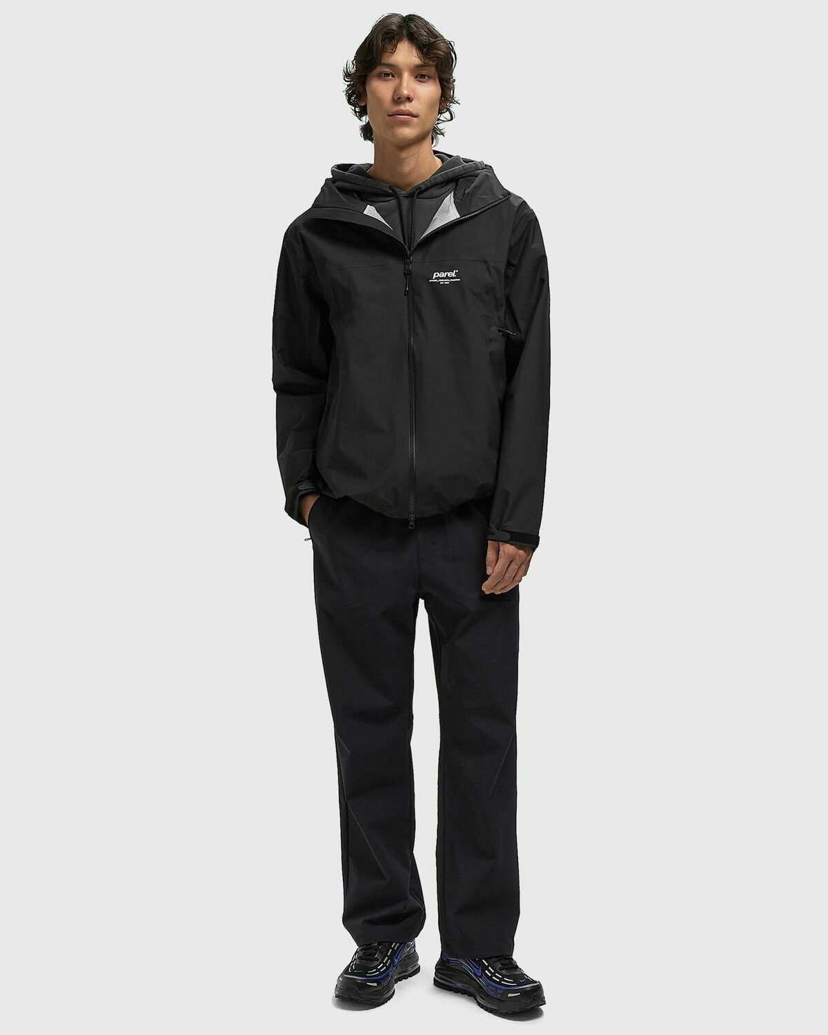 Parel studios Senja Jacket Black Mens Windbreaker
