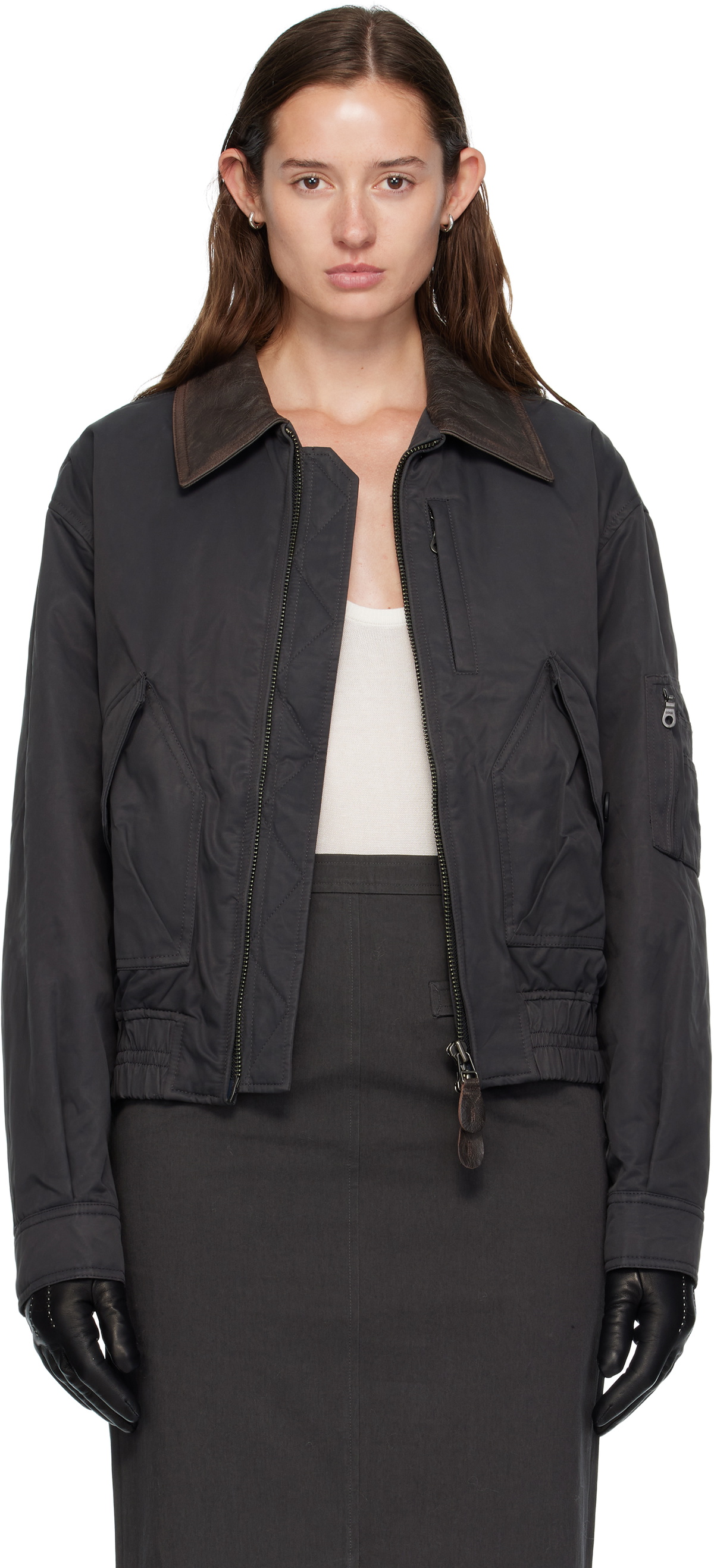 COOR Gray MK-3 Flight Jacket