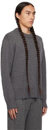 LISA YANG Gray 'The Clarence' Sweater