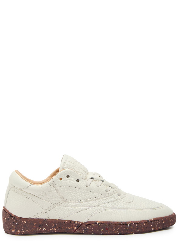 Photo: Gabriela Hearst Ohio Grained Leather Sneakers Ivory