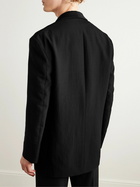 The Row - Manuel Shawl-Lapel Wool-Blend Suit Jacket - Black