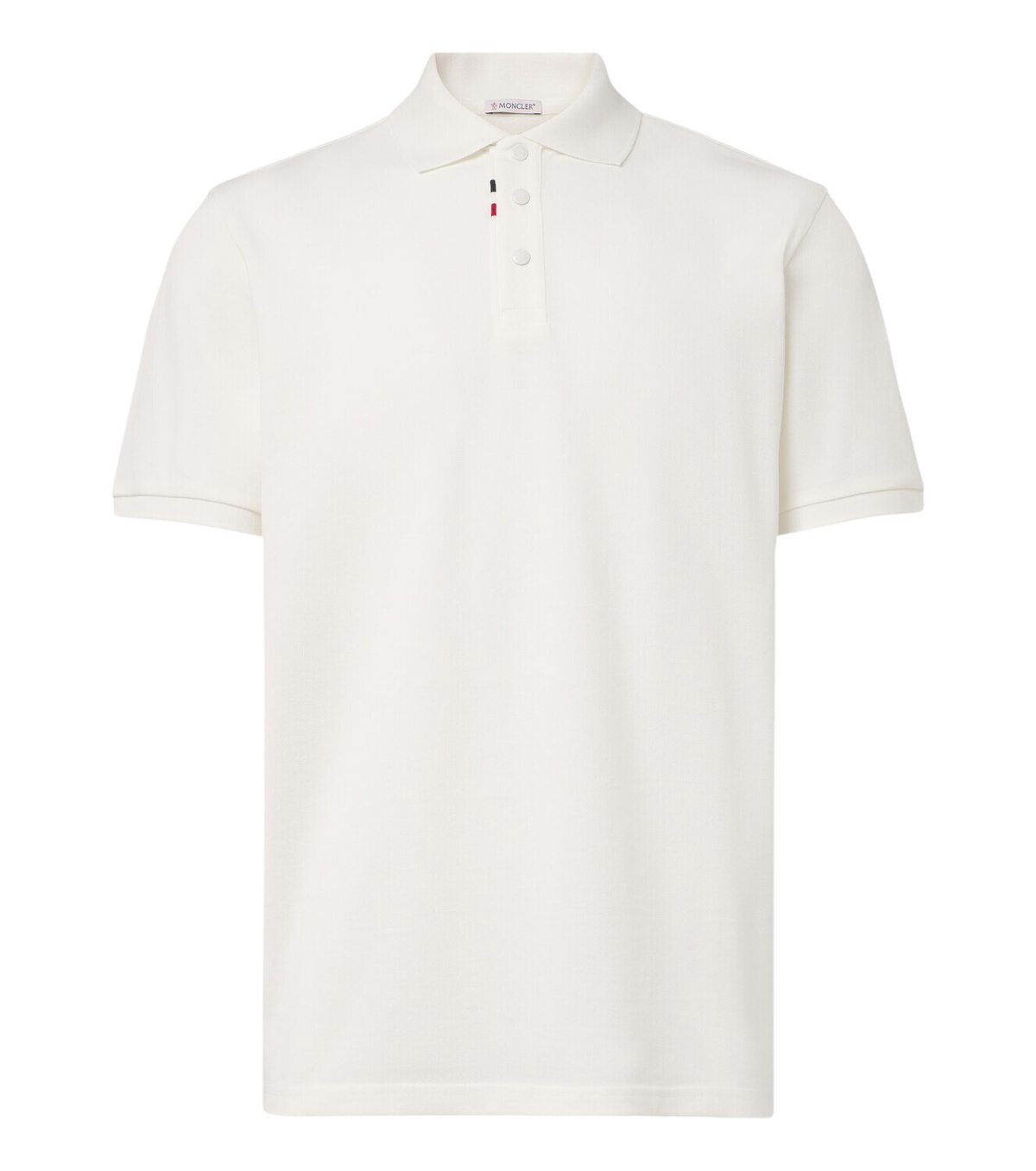 Moncler Men's Genius x Fragment Short Sleeve Polo Shirt in Black