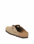 Birkenstock Boston Womens Mules & Clogs Khaki