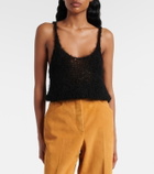 Gabriela Hearst Nur open-knit silk and cashmere tank top