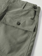 Kaptain Sunshine - Baker Straight-Leg Cotton Trousers - Green