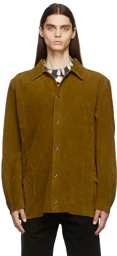 Photo: Vyner Articles Tan Suede Jacket