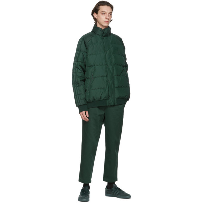 adidas Originals Green Jonah Hill Edition Down Puffer Jacket