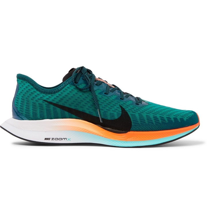 Photo: Nike Running - Zoom Pegasus Turbo 2 Mesh Running Sneakers - Blue