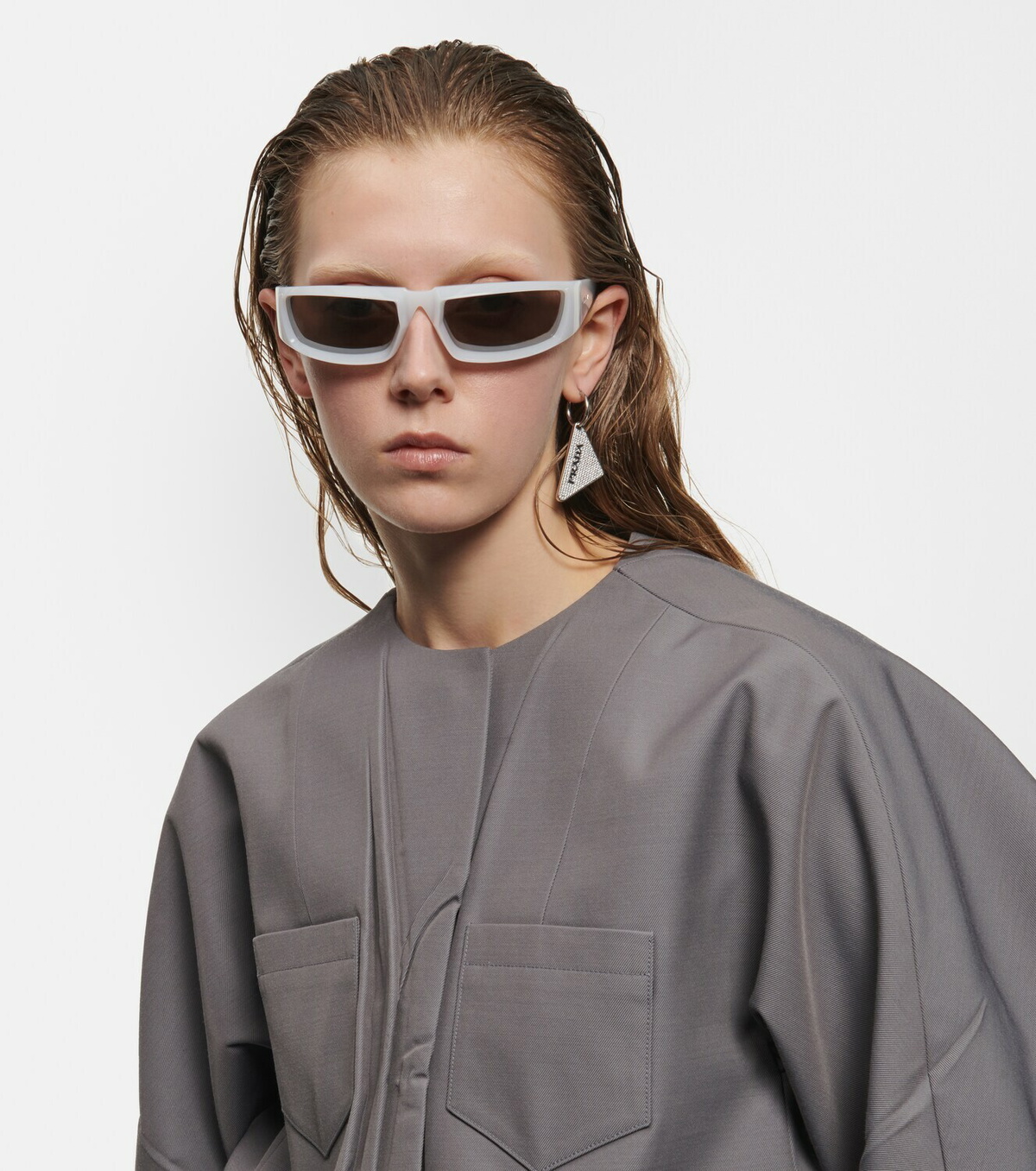 Prada Prada Runway rectangular sunglasses