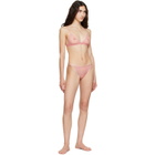 Calvin Klein Collection Pink Ruby Triangle Bralette