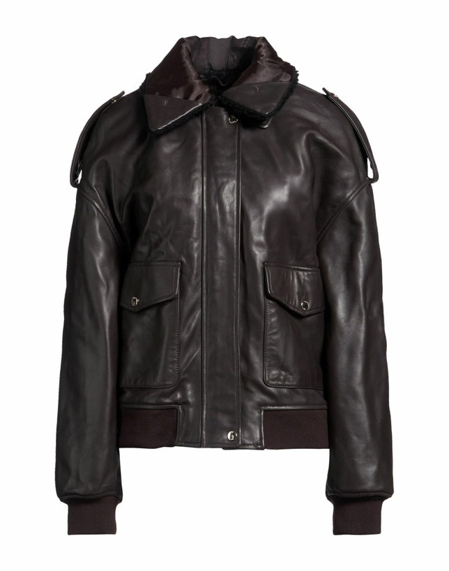 Photo: Maje Womens Jacket Dark in Brown