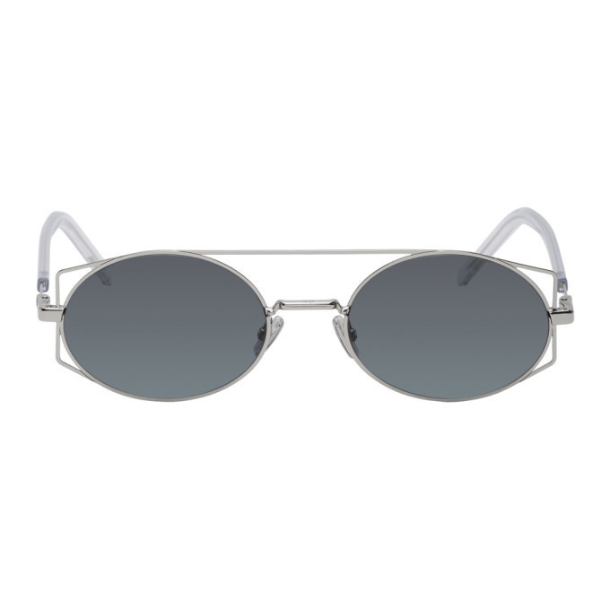 Photo: Dior Homme Silver DiorArchitectural Sunglasses