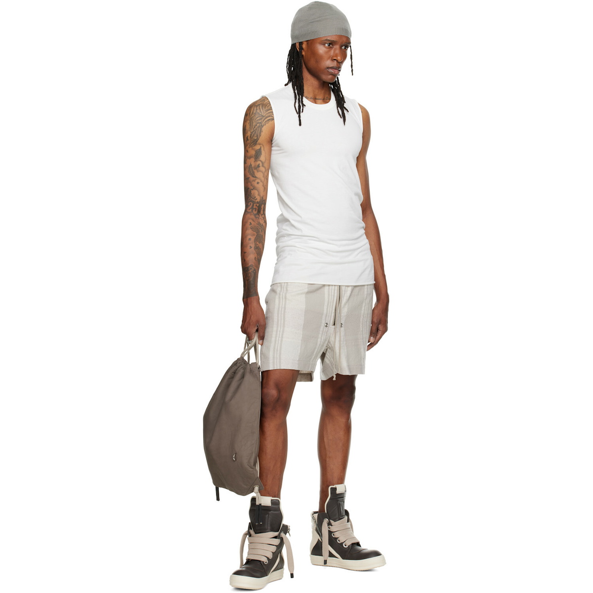 Rick Owens Off-White Tower Basic SL Tank Top