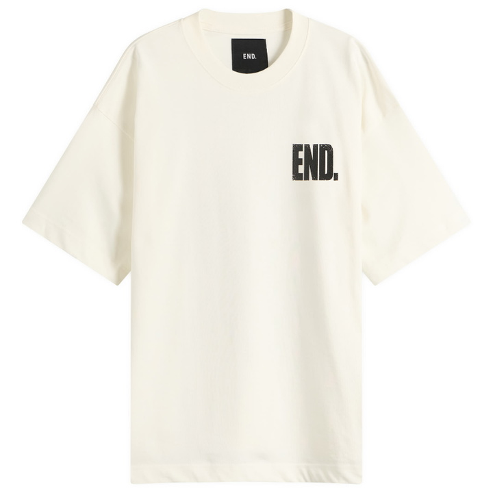 Photo: END. Glasgow T-Shirt in Ecru