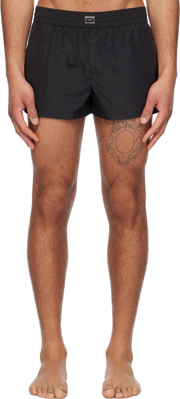 Photo: Dolce&Gabbana Black Tag Short Swim Shorts