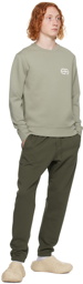 Emporio Armani Green Hardware Sweatpants