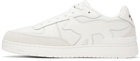 Maison Kitsuné White Chiru Sneakers