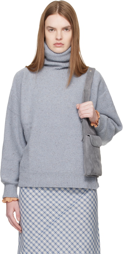 Photo: Baserange Blue Mea Turtleneck