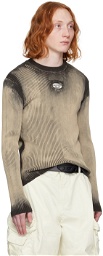 Diesel Brown & Beige K-Darin Sweater