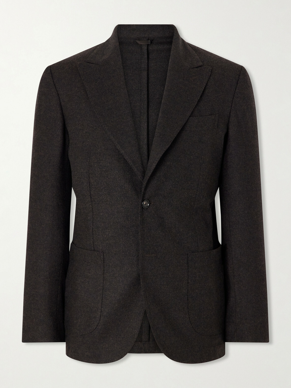De Petrillo - Faro Wool and Cashmere-Blend Blazer - Blue