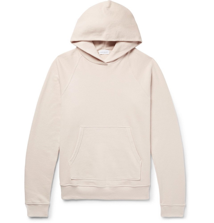 Photo: John Elliott - Loopback Cotton-Jersey Hoodie - Men - Cream