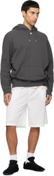 Courrèges Gray Oversized Hoodie