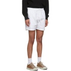 Schnaydermans SSENSE Exclusive White Solid Twill Shorts