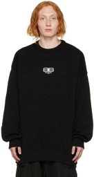 Balenciaga Black BB Paris Icon Sweater