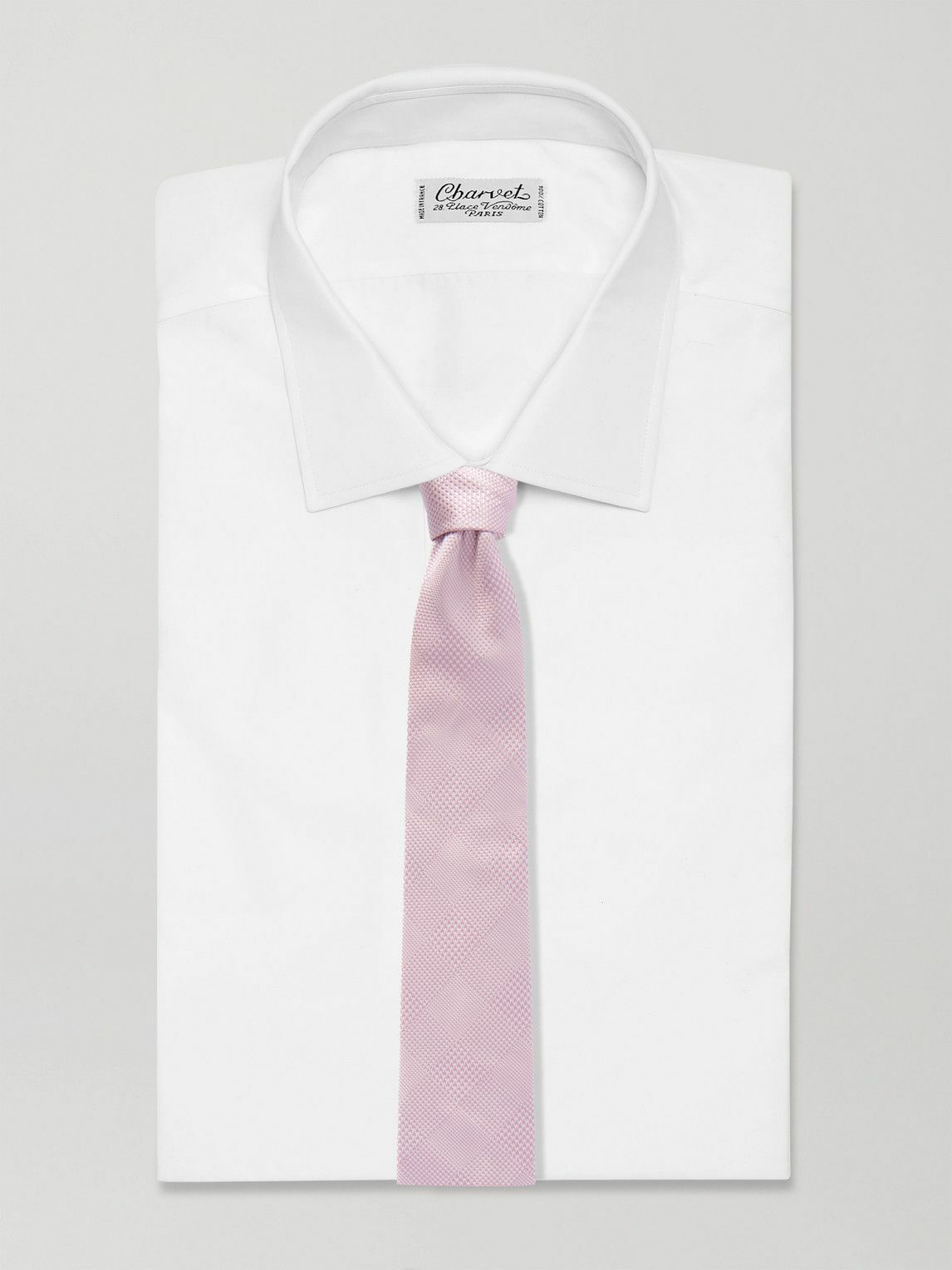 Richard James - 8cm Prince of Wales Checked Silk Tie