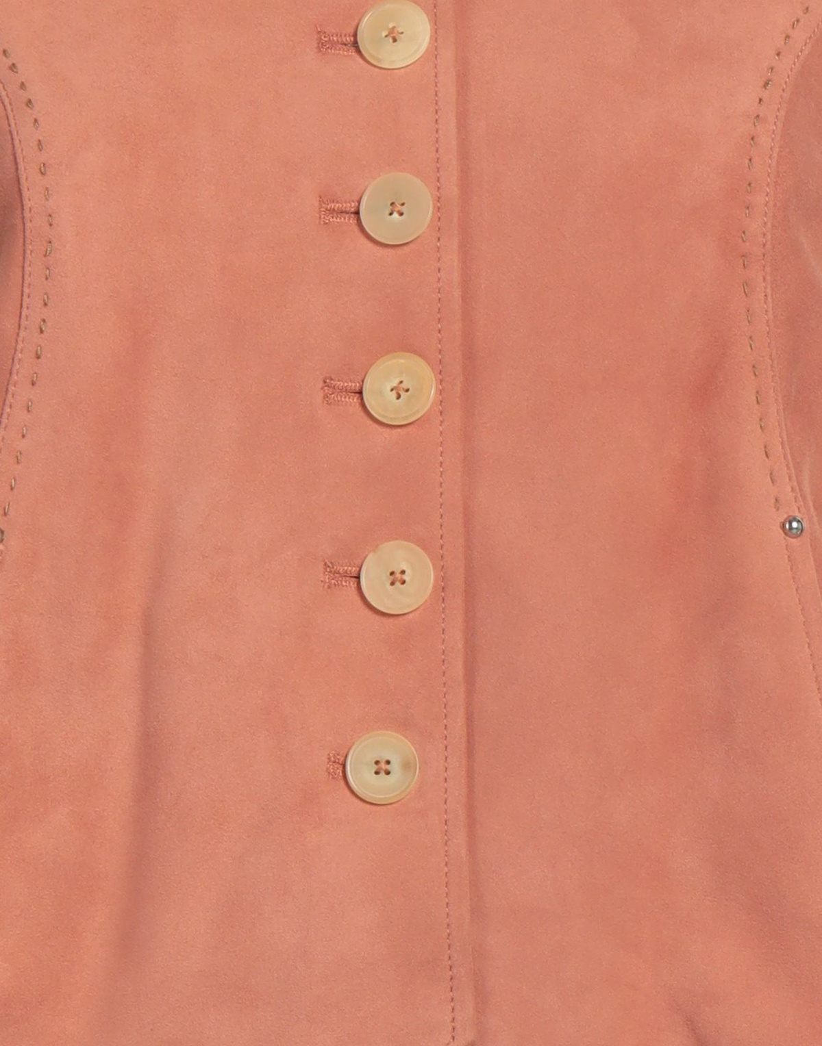 High Womens Tailored Vest Antique rose