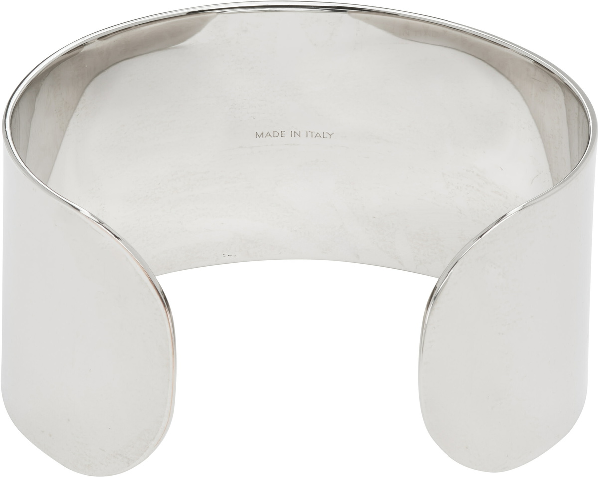MM6 Maison Margiela Logo Cuff Bracelet