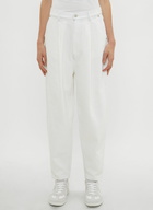 Hed Mayner Pleated Jeans