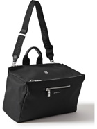 GIVENCHY - Logo-Appliquéd Leather-Trimmed Canvas Messenger Bag