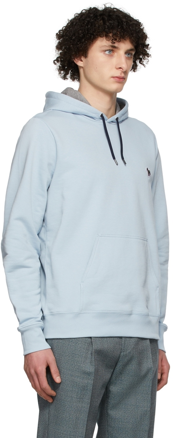 PS by Paul Smith Blue Zebra Logo Hoodie PS by Paul Smith