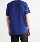 NN07 - Aspen Slub Cotton-Jersey T-Shirt - Blue
