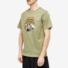 Dime Men's Lara T-Shirt in Army Green