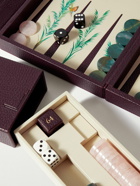Alexandra Llewellyn - Palm Travel Pebble-Grain Leather Backgammon Set