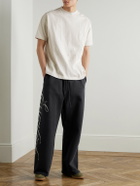 FEAR OF GOD ESSENTIALS - Logo-Print Cotton-Jersey Sweatpants - Black